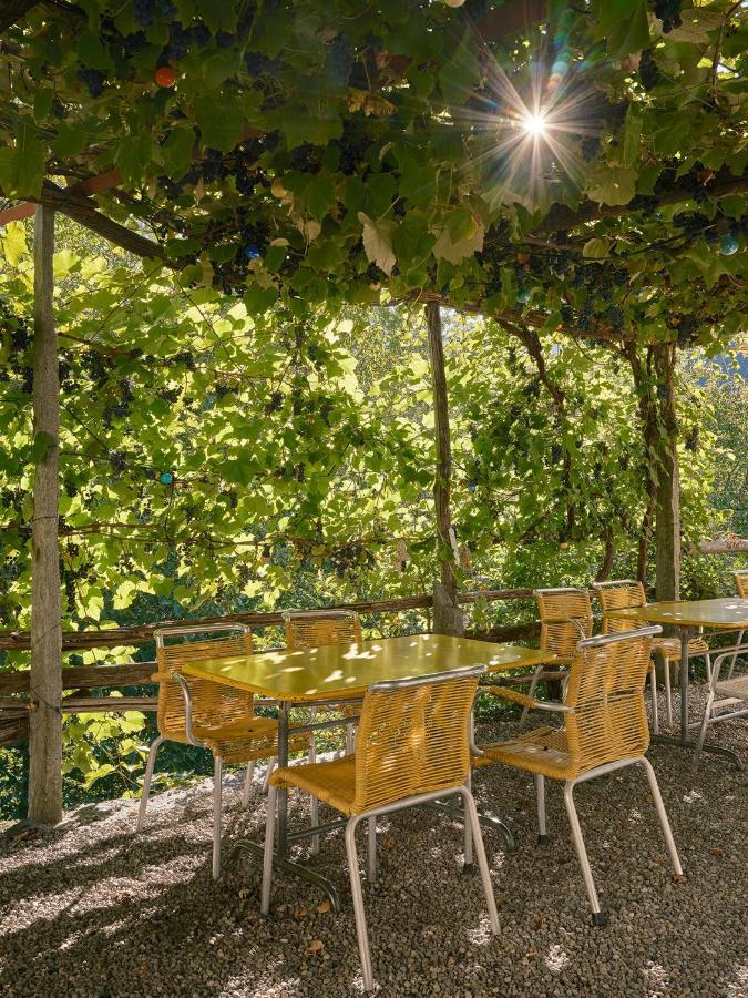Osteria Gruetli Con Alloggio Borgnone Buitenkant foto